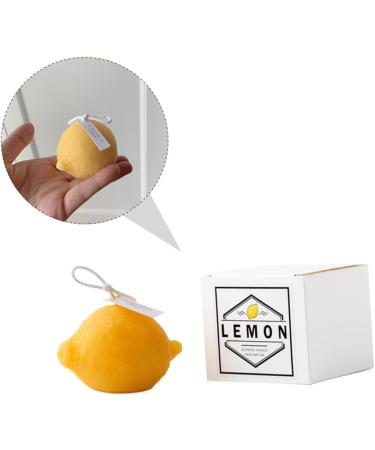 FRCOLOR Lemon Tea Candle - Relaxing Souvenir Candle for Girls | Korean Home Decor & Gifts | Paraffin Fragrance Oils - Buy Online on GoSupps.com