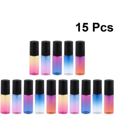 Solustre 15-Pack Small Travel Bottles - Refillable Containers for Essential Oils Aromatherapy & Eye Drops - Perfect for Travel - Buy Online on GoSupps.com