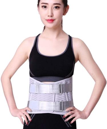 Swagyu Lumbar Support Belt - Posture Corrector for Arthritis Pain Relief Sciatica & Scoliosis - Ideal for Men & Women - Buy Online on GoSupps.com