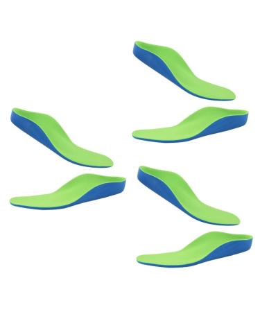 Gatuida 3 Pairs Shockproof Insoles Shoe Cushions Kids Child Flatfoot Insoles Foot Care Inserts Absorption Insert Orthopedic Soles Sole Insoles Feet Pads X0 Sole of Foot