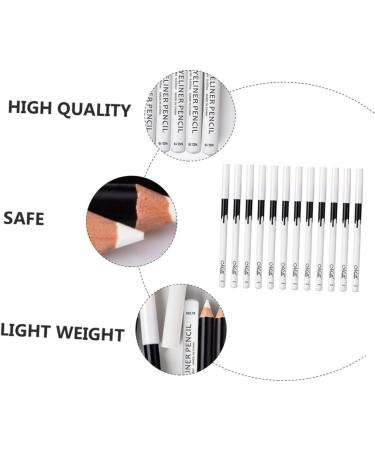 LALAFINA 24 Pcs Lying Silkworm Eyeliner Glitter Gel Highlighter Eyeliner Pencils Waterproof Eyeliner Pencils 1 count (Pack of 1) Whitex2pcs - Buy Online on GoSupps.com