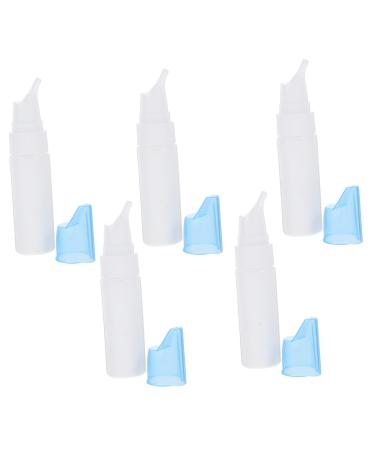 FRCOLOR 5pcs Perfume Container Travel Spray Bottle Leak Proof Travel Containers Nasal Pump Mister Nasal Sprayer Saline Nasal Spray Bottle Small Bottle Mini Little Bottle Water Container