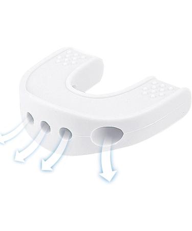 Jaw Lines Sculptor - Silicone Double Chin Reducer Jawline Exerciser | Portable Jawline Shaper Jaw Strengthener for Adults Women Men White - Buy Online on GoSupps.com