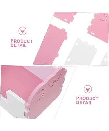 INOOMP 2 Pcs Hamster Toilet Hamster Small Toilet Hamster Sandbox Hamster Lounge PVC Pet Small Hamster 15x10cmx2pcs Pinkx2pcs - Buy Online on GoSupps.com