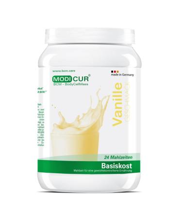 BCM Modicur Basis Vanilla 1 can of 480g (24 portions/BCM diet/protein shake/BCM BodyCellMass) - Buy Online on GoSupps.com