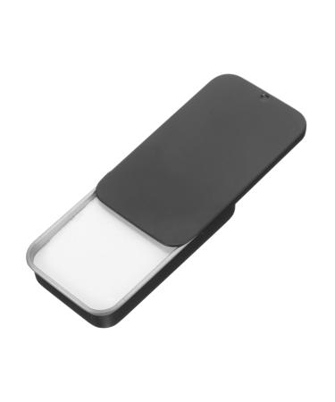 Healvian Brow Contour Paste Eyebrow Makeup Tools Brow Mapping Aluminum Box 1 count (Pack of 1) Black