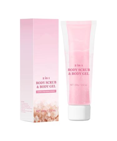 Krmoau Moisturizing body gel 100g - Leg scrub - For women - Beauty spa - Shower - Bath - Hand - Foot - Back - Knee