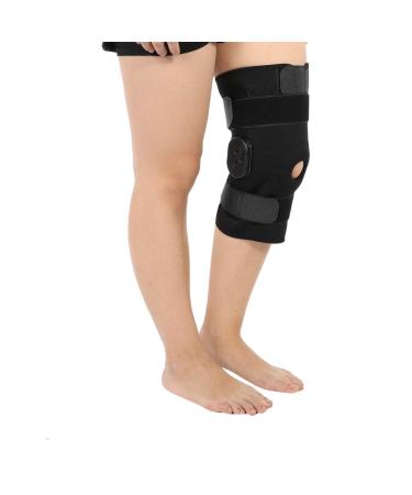 Orthopedic Knee Pads for Ligament Injury | Knee Support Brace - Black 33x22cm - Buy Online on GoSupps.com