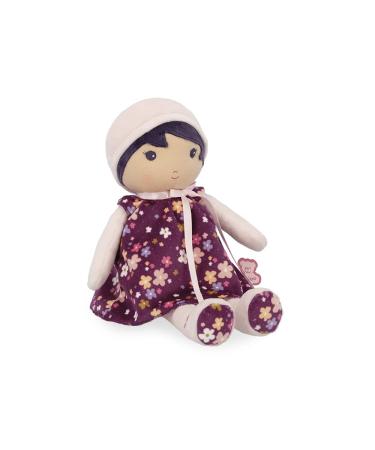 Kaloo - Tendresse - Violette - My 1st Soft Doll - 32 cm Fabric Doll - Floral Dress - Detachable Bloomers - Pretty Gift Box and Customisable Ribbon - 0 Months + K200002 LARGE 32cm Violette