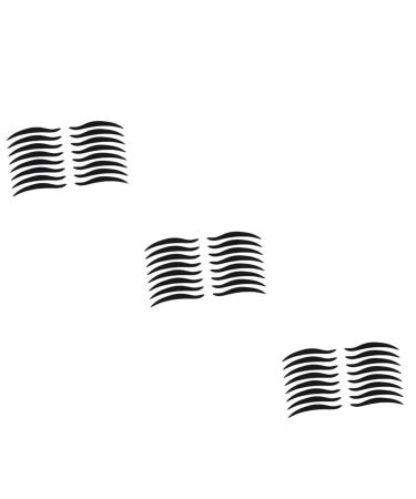 Angoily 240 Pairs Eyeline Tape Adhesive Double Sided Tape Invisible Tape Black Eyeliner Pencils Black Eyelid Tape Makeup Tape Temporary Eye Liner Double Eyelid Sticker