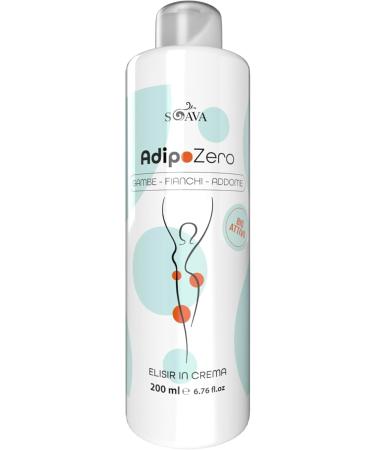 Aloha Labs Adipo Zero slimming cream for abdomen and hips Strong anticellulite for buttocks Intensive body training with cosmetic drone technology 200ml against stretch marks