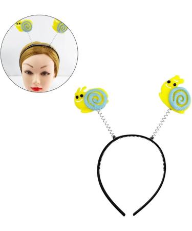 xbiez Festive Snail Headband for Party Decorations for Music Festivals Photo Booth Props for Girls Photography Pink - Buy Online on GoSupps.com