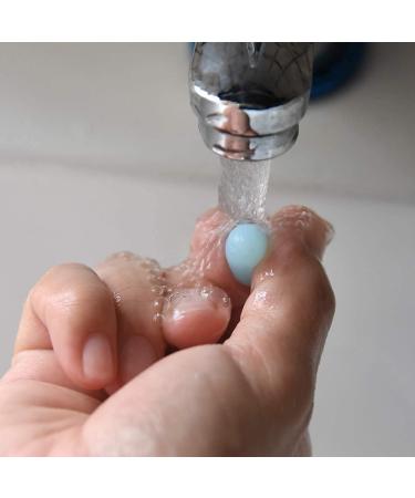 6 Pairs Reusable Silicone Gel Earplugs - Waterproof Noise Suppressive Earplugs for Swimming Sleeping & Snoring - Adult & Children (Blue) - Buy Online on GoSupps.com