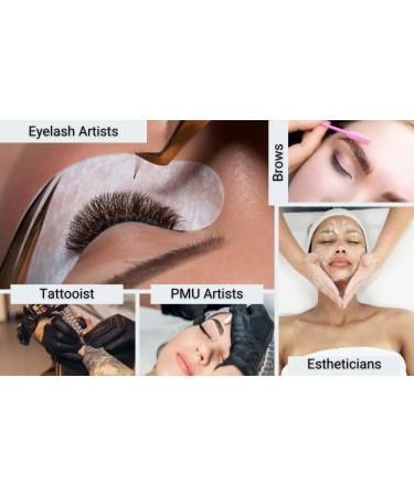 LED Half Moon Floor Lamp for Beauty Skincare & Lash Extension | Eyelash Lighting for Filming & Content Creation - White - Buy Online on GoSupps.com