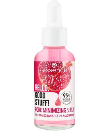 Essence HELLO GOOD STUFF! PORE MINIMIZING S rum Soin intensif concentr rose lissant hydratant raffinage poreux naturel v g talien sans alcool (30 ml) (Lot de 2) - Buy Online on GoSupps.com
