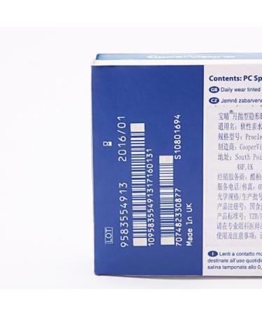 Proclear Sphere Monthly Soft Contact Lenses - 3 Pieces BC 8.60mm DIA 14.2 -1.00 Diopters | International Shipping - Buy Online on GoSupps.com