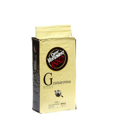 Caff Vergnano Granaroma Moka 250 g (Pack of 1) Package May Vary