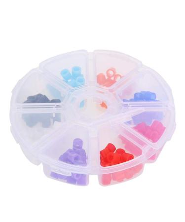 Heitune 160pcs Autoclavable Universal Dental Instrument Orthodontic Silicone Code Rings