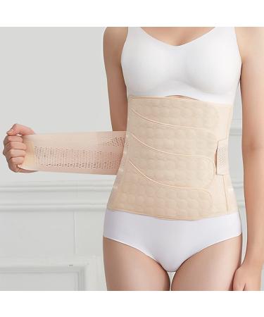 WANYI Postpartum Belly Band | C-Section Recovery Belt for Normal Birth/Caesarean Section | Postnatal Shapewear - Pink (Large) - Buy Online on GoSupps.com
