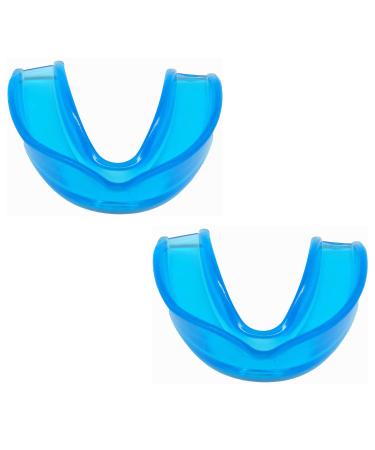 Mouth Guard for Teeth Grinding 2PCS Reusable Teeth Grinding Guard and Improve Sleep Quality Mouth Guard for Grinding Teeth and Clenching Anti Grinding Teeth Y4-YT2JT (2 Pieces)