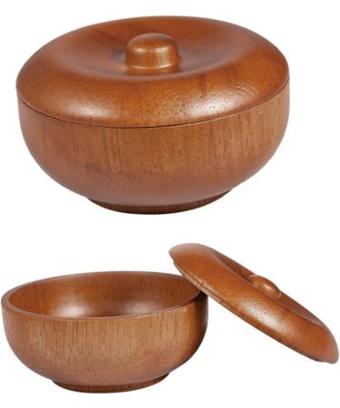 Beaupretty 2 STK Wooden Razor Shells for Men Shaving Soap & Foam Set with Lid Ideal Shaving Accessories - Buy Online on GoSupps.com