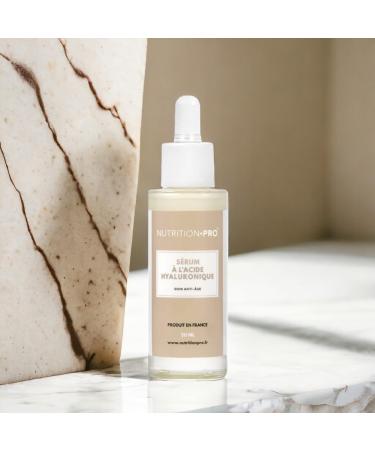 Hyaluronic Acid Serum - 50ml | Anti-Aging Day Serum | Intense Hydration | Made in France | Pro Nutrition - Buy Online on GoSupps.com
