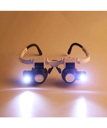 Magnifiers 8X 23X Illumination Head Mounted with Led Light Hd Acric Lens Appraisal Watch Crafts Engraving Repair Magnifier Vision - Buy Online on GoSupps.com