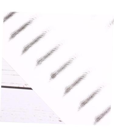 FOMIYES 6 Sheets Pairs Stick on Brows Eyebrows Skz Stickers Simulation Eyebrow Makeup Tools 3 Proof 1 count (Pack of 1) As Shownx3pcs - Buy Online on GoSupps.com