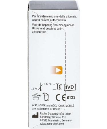 Buy Accu-Chek Mobile Test Cassette 50 ST - Fast International Shipping | Reliable Diabetes Testing - Buy Online on GoSupps.com