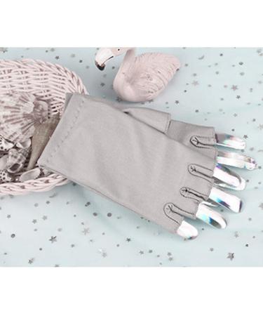 Nail Dryer Anti UV Protection Gloves Led Lamp Radiation UV Shield Fingerless Gloves Nail Art Dryer Tools for Salon Home 1 Pair Black Nail Gloves - Buy Online on GoSupps.com