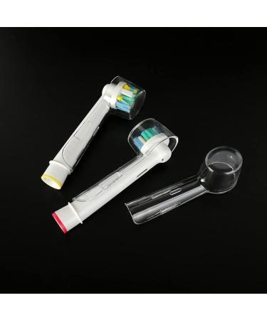 Electric Toothbrush Head Holder/Charger Stand for Oral-B + 4 Round Head Covers - Buy Online on GoSupps.com