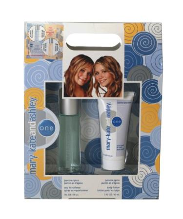Mary-kate & Ashley Mary-kate and Ashley One Jasmine Spice For Women Gift Set (Eau De Toilette Spray 1-Ounce/30 Ml + Body Lotion 2-Ounce/60 Ml)