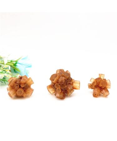 Natural Orange Aragonite Quartz Crystal Cluster Rough Stone Beautiful Crystal Crystal Cluster