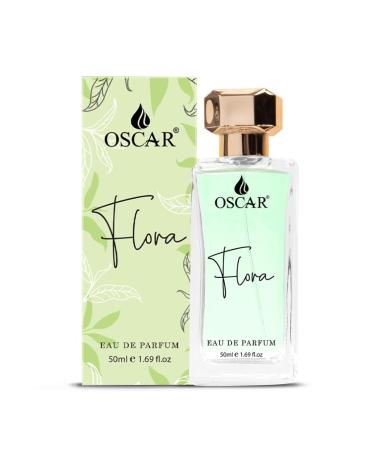 OSCAR Flora Perfume For Women | Notes of Vetiver & Sandalwood | Premium Luxury Perfume | Long Lasting | Fresh Fragrance | EDP for Women & Girls (50 ML)