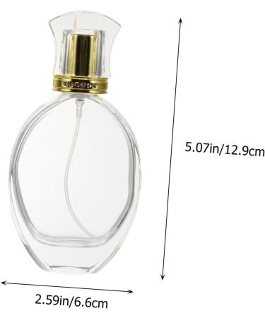 FRCOLOR 1pc Spray Perfume Bottle Mini Mist Clear Mist Sprayer Refillable Sprayer Bottle Empty Mist Bottle Makeup Mist Containers with Lids Refill Bottle Storage Box Glass Travel Diamond - Buy Online on GoSupps.com