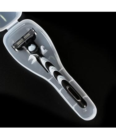 Travel Case for Razors | Waterproof & Dustproof Gillette Razor Holder | Secure Storage Box for Shaving Essentials - Buy Online on GoSupps.com