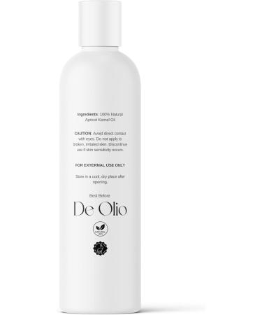 Apricot Kernel Oil - 100% Pure & Cold Pressed Carrier Oil for Massage & Aromatherapy - 8oz - Buy Online on GoSupps.com