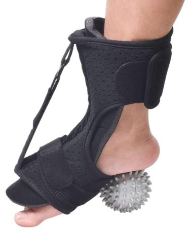 Buy Adjustable Plantar Fasciitis Splints & Black Ankle Braces for Corrective Rehabilitation - Fast International Shipping - Buy Online on GoSupps.com