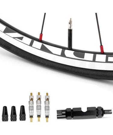 Duisoad 23-Piece Presta Valve Insert & Adapter Set | Bicycle Tire Valve Repair & Replacement Accessories - International Shipping Available - Buy Online on GoSupps.com