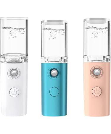 dijiusidy Plastic Facial Sprayer Mini Portable Cold Mist LED USB Charging Face Humidifier Office Hotel Hiking Nebulizer Skin Care - Buy Online on GoSupps.com