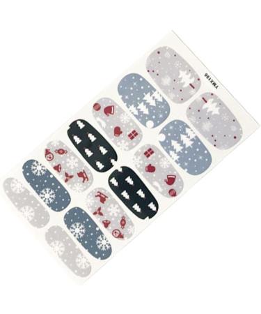 dijiusidy Nail Art Stickers Self-Adhesive Fingernail Decal with Strap Glue DIY Art Decor Full Cover Manicure Kits for Women Girls YMX196 - Buy Online on GoSupps.com