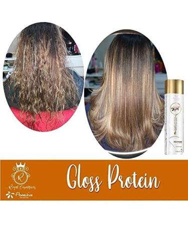 FLORACTIVE Vegan Gloss Protein Extreme 1L Brazilian Keratin Treatment | One Step Nanoplastia | Progressive Brush Straightening | Smoothing System | Volume Reducer | Free $30 Gifts - Buy Online on GoSupps.com