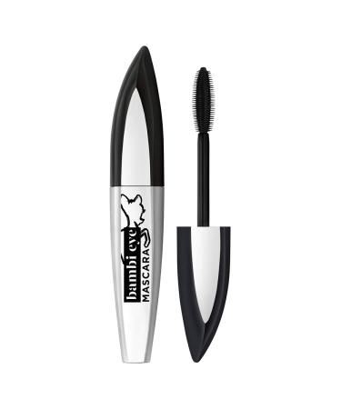 L'Oreal Paris Bambi Eye Washable Mascara Doe Eyes Lasting Volume Length & Lift Definition No Clumping No Smudging Black Noir Fl. Oz