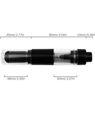 2-in-1 Retractable Makeup Brush with Refillable Loose Powder Bottle Manual Press Automatic Makeup Brushes for Highlight Contour Blush Powder Refillable Powder Brush - Buy Online on GoSupps.com