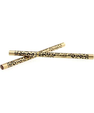 NOLITOY 2pcs set 12pcs Waterproof Shell Pens A Brush Eyebrow of Pencil Double-ended Leopard Eyeliner & 1 count (Pack of 1) As Shownx2pcs - Buy Online on GoSupps.com
