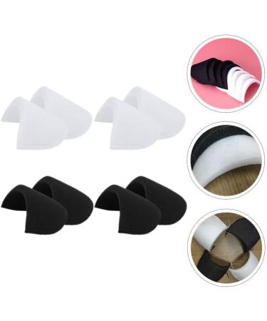 Cabilock 4 Pairs Blazer Shoulder Pads - Foam Bra Strap Cushions for Women | Push Up Shoulder Enhancer & Sponge Boosters for Clothing - Buy Online on GoSupps.com