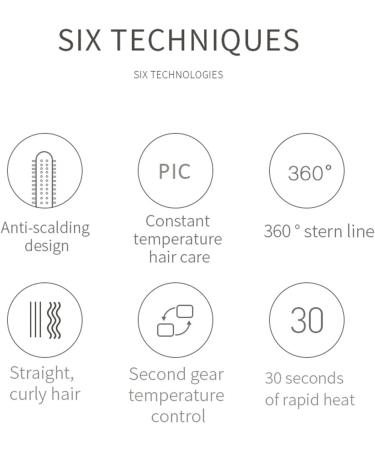 Electric Curling Iron Hair Straightening Comb Automatic Curling Iron Not To Hurt The Hair Big Wave Curling Hairdresser Fast Heating Hair Styling - Buy Online on GoSupps.com