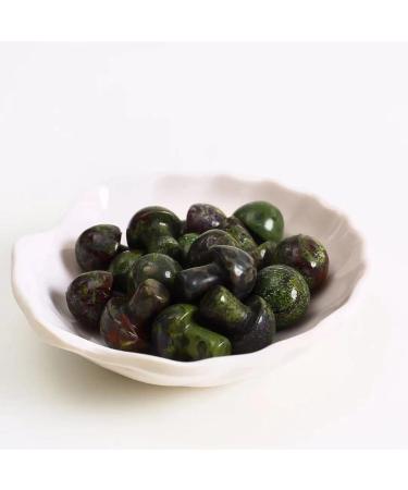 Natural Crystal 2pc Natural Hand-Carved semi-Precious Stone Dragon Blood Stone Crystal Mushroom ningxiao