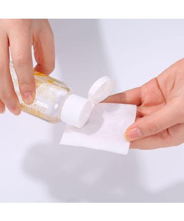 1200 Pcs Square Cotton Pads Makeup Remover & Facial Cleaning Wipes for Skincare | Large Cosmetic & Nail Polish Remover Pads - Buy Online on GoSupps.com