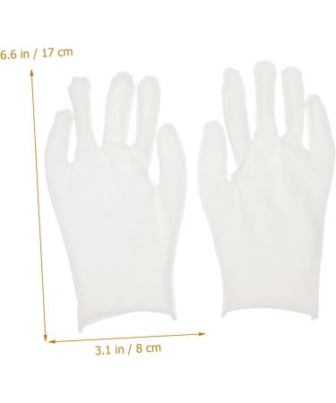 FRCOLOR 12 Pairs of Hand Moisturising Gloves Work Gloves Cotton Gloves Handling Gloves Safety Gloves Cosmetic Moisturising Gloves Protective Gloves - Buy Online on GoSupps.com